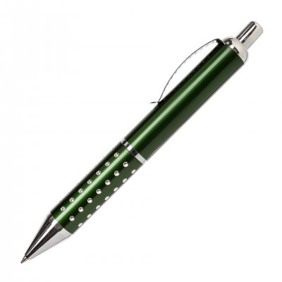 Химикалка GL3148, пластмасова, зелена, 20 броя