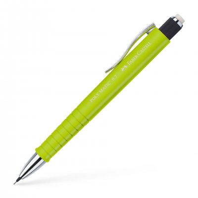 Faber-Castell Автоматичен молив Poly Matic, 0.7 mm, светлозелен