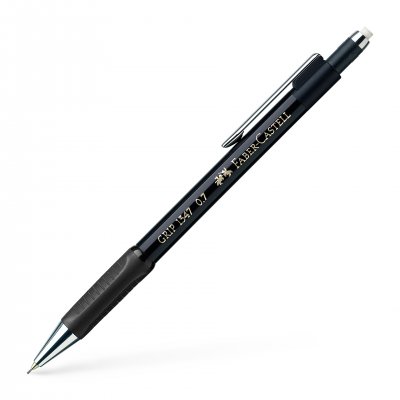 Faber-Castell Автоматичен молив Grip 1347, 0.7 mm, черен