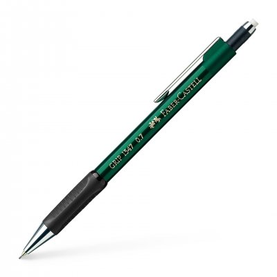 Faber-Castell Автоматичен молив Grip 1347, 0.7 mm, зелен