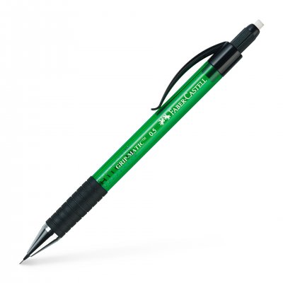 Faber-Castell Автоматичен молив Grip Matic 1375, 0.5 mm, зелен