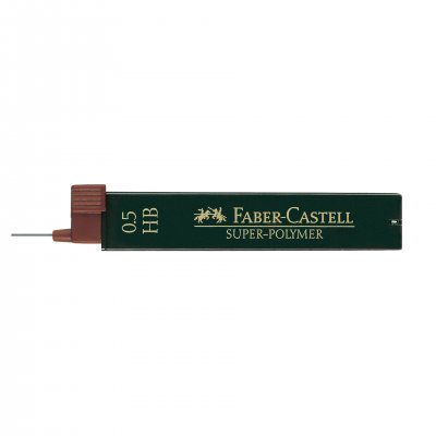 Faber-Castell Мини графити Super-Polymer, 0.5 mm, HB, 12 броя