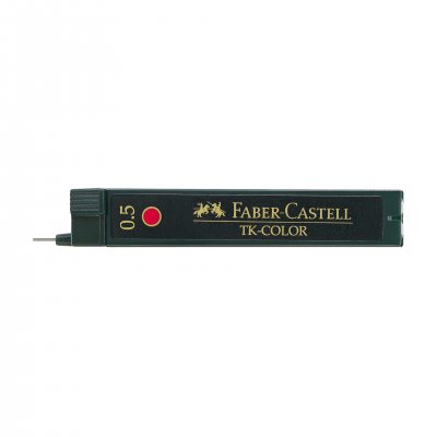 Faber-Castell Мини графити, 0.5 mm, червени, 12 броя