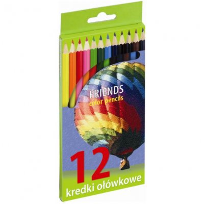 Цветни моливи Grand UnionL 12 цвята