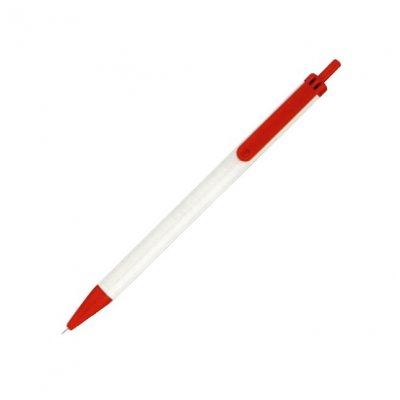 Автоматична химикалка Victoria Син0.7mm Черв-бял корпус