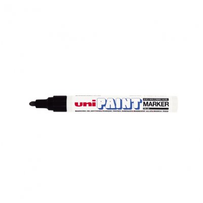 Paint маркер Uni PX-20 Объл връх Черен