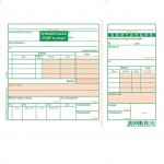 Приходен касов ордер за валута, офсет A5 100 л.