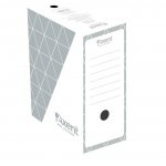 Архивна кутия картон Axent 350x255x150 mm Сив