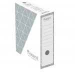 Архивна кутия картон Axent 350x255x100 mm Сив