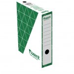 Архивна кутия картон Axent 350x255x80 mm Зелен