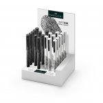 Faber-Castell Химикалка WRITink, бяла/черна, 20 броя в дисплей