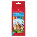 Faber-Castell Цветни моливи Замък, 12 цвята