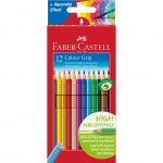 Faber-Castell Акварелни моливи Grip, 12 цвята