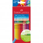 Faber-Castell Акварелни моливи Grip 2001, 24 цвята