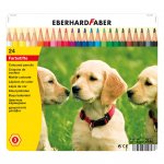 Eberhard Faber Цветни моливи, 24 цвята, в метална кутия