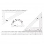 Beifa Чертожен комплект А+ 010, 4 части, 30 cm