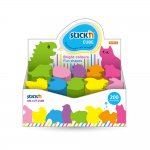 Stick'n Самозалепващи листчета Животни, асорти, 30 броя в дисплей
