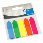 Лепящи индекси Info Notes PVC 44х12 mm 5x25 стрелка