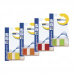 Лепящи индекси Office Point 25х43 mm 50 Червен неон