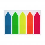Лепящи индекси Office Point PVC 45x12 mm 5x25 стрелка неон