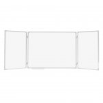 2x3 БЯЛА ТРОЙНА МАГНИТНА ДЪСКА 150x100/300