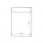 Airpoc Плик с въздушни мехурчета D/14, 275 x 200 mm, със самозалепваща лента, бял