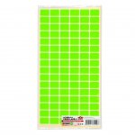 Top Office Самозалепващи етикети за цени, 12 x 18 mm, зелени, 960 броя