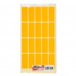 Top Office Самозалепващи етикети за цени, 21 x 51 mm, оранжеви, 200 броя