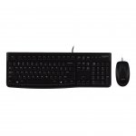Logitech Клавиатура и мишка MK120, черни