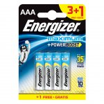 Energizer Алкална батерия MAX PLUS AAA, LR03, 1.5 V, 4 броя