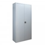 Malow Офис шкаф, с врати, метален, 80 x 44 x 200 cm