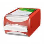 Tork Диспенсър за салфетки Counter N4, червен