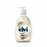 Elvi Течен сапун, с помпа, нежна страст, 400 ml, бял