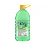 Elvi Течен сапун, билкови листа, 5 L, зелен