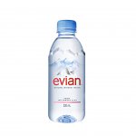 Evian Минерална вода, 330 ml, в пластмасова бутилка