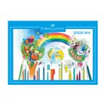 Faber-Castell Блок за рисуване №4, 160 g/m2, с ъгли, 10 листа