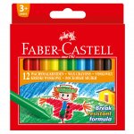Faber-Castell Восъчни пастели, 12 цвята