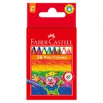 Faber-Castell Восъчни пастели, 16 цвята