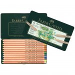 Faber-Castell Цветни моливи Pitt Pastel, 12 цвята