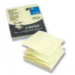 Самозалепващи Z листчета InfoNotes Жълт 75x75 mm 100 л.