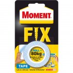 Henkel Монтажна лента Moment, двойнозалепваща, 19 mm x 1.5 m