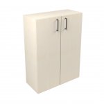 Narbutas Стелаж Nova Basic, 800x360x1092 mm, меламин бреза, тъмносива правоъгълна дръжка