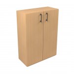 Narbutas Стелаж Nova Basic, 800x360x1092 mm, меламин бук, тъмносива дръжка