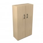 Narbutas Стелаж Nova Basic, 800x360x1444 mm, меламин избелен дъб, черна дръжка