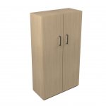 Narbutas Стелаж Nova Basic, 800x360x1444 mm, меламин избелен дъб, тъмносива правоъгълна дръжка