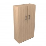 Narbutas Стелаж Nova Basic, 800x360x1444 mm, меламин кехлибарен дъб, черна дръжка