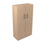 Narbutas Стелаж Nova Basic, 800x360x1444 mm, меламин кехлибарен дъб, тъмносива дръжка