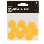Магнити Grand Ф30 mm 10 бр. Жълт