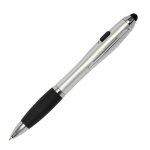 TOPS Химикалка Sway Lux, с лампичка и стилус, сива