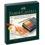 Faber-Castell Цветни моливи Polychromos, 36 цвята, в кутия
